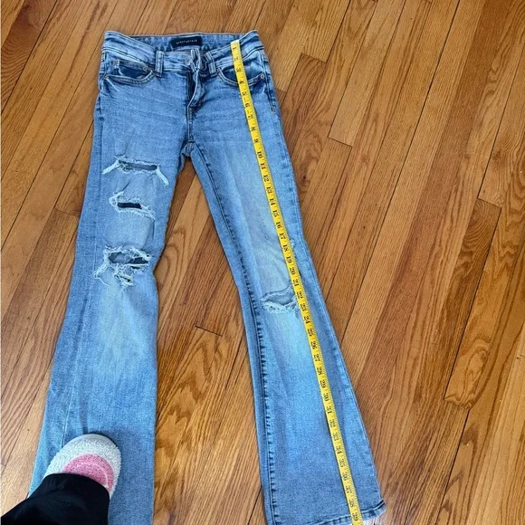 Aeropostale Light Blue Flare Jeans - Picture 6 of 6